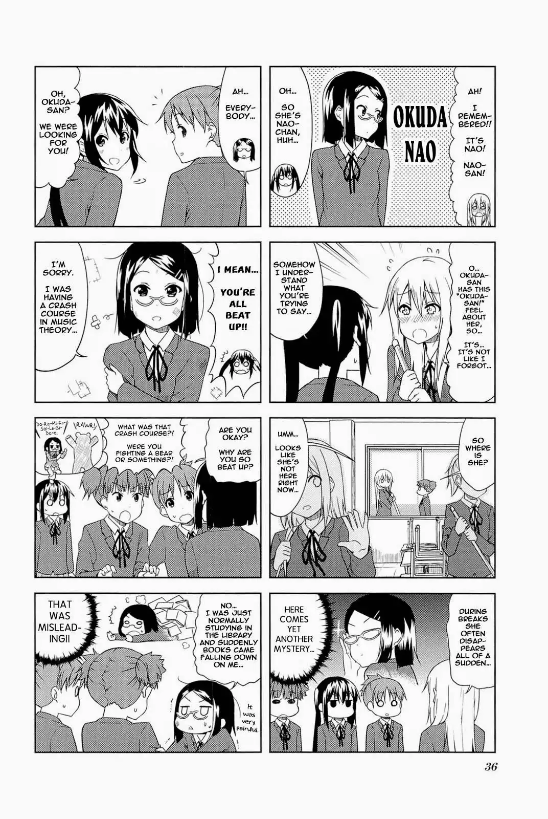K-ON! - High School Chapter 4 4